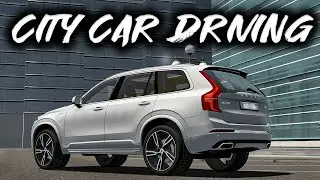 City Car Driving - Volvo XC90 T8 R-Design 2017 - Snow Drive | Custom SOUND | G27
