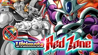 NO ITEM RUN! LR FINAL FORM COOLER VS. MECHA FRIEZA & KING COLD RED ZONE (DBZ: Dokkan Battle)