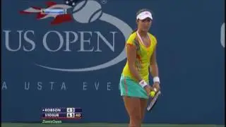Samantha Stosur vs Laura Robson 2012 US Open Highlights