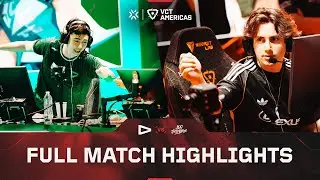 LOUD vs. 100T | MATCH HIGHLIGHTS | VCT Americas Stage 2 2025