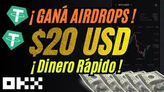 Airdrops ! GAN&Aacute; Dinero Facil hasta $30 D&oacute;lares ! Exchange OKX ! MIR&Aacute; 👈