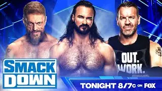 Edge vs Drew McIntyre vs Christian Cage Elimination Chamber Qualifying Match | Smackdown | WWE 2K23
