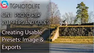 ON1 Photo Raw (all versions) Creating Presets for Anything!