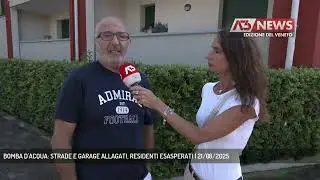 BOMBA D'ACQUA: STRADE E GARAGE ALLAGATI, RESIDENTI ESASPERATI | 21/08/2025