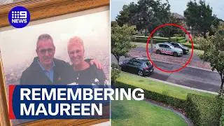 Widower of woman killed after car pursuit pays tribute | 9 News Australia