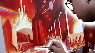 ACRYLIC PAINTING TIME-LAPSE | FANTASY ART by Lucas Fran&ccedil;a
