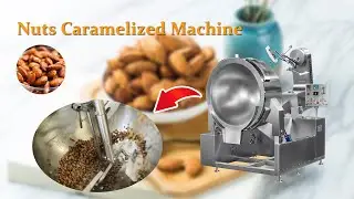 Caramelized Almond Sugar Coated Machine
