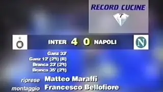 Inter-Napoli 4:0, 1995/96 - Domenica Sportiva (doppietta di Maurizio Ganz & Marco Branca)
