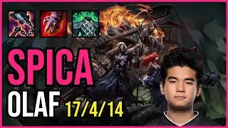 SPICA - OLAF vs. KINDRED Jungle | NA MASTER | PATCH 11.1