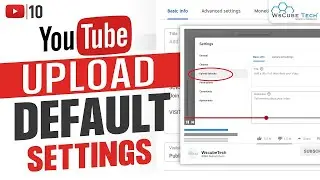 Choose default upload settings | TIPS FOR NEW YOUTUBERS | Super Technical Hub