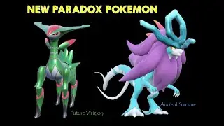 GET New Paradox Pokemons WALKING WAKE & IRON LEAVES from Pokemon Scarlet & Violet Tera Raid Event