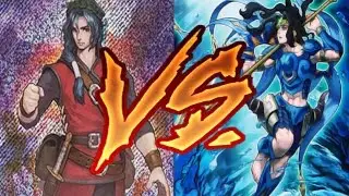 YuGiOh Duel! Burning Abyss VS Mermail Atlantean ( High Ranked DN )