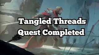 ARPG Shadowborn : Quest Completed on Tangled Threads..