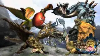 Monster Hunter 3 Ultimate: Desert island battle music