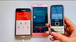 Тройные звонки BQ Strike Power против Nokia 6700 против Samsung Galaxy J1 / Входящие и исходящие ...
