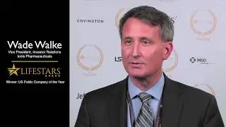 Ionis Pharmaceuticals wins US Public Company of the Year at Lifestars Awards 2018