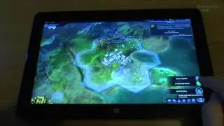 1# Sid Meier's Civilization Beyond Earth test on tablet Intel Core M-5Y71 new Dell Venue 11 Pro 7140