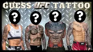 Guess the UFC fighter Tattoo Quiz