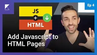 Add Javascript to HTML Pages - Learn to Code - Ep 4