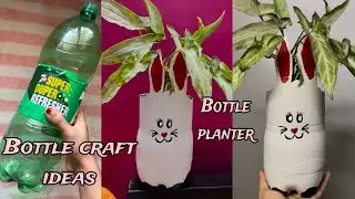 Don&rsquo;t Throw Waste Bottles 😍Make This Cute Planter From It | Diy From Plastic Bottles |♻️