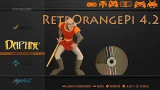 RetrOrangePi 4.2 - The Daphne Emulator - First Configuration