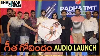 Geetha Govindam Audio Launch | Allu Arjun | Vijay Deverakonda | Rashmika Mandanna | Parasuram