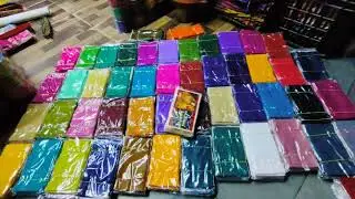 Saree fall wholesale shop in Hyderabad// wholesale manufacturers of pure cotton Laxmi saree fall