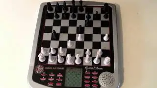 King Arthur Excalibur Electronic Chess Set Review - Learn Chess Practice Chess
