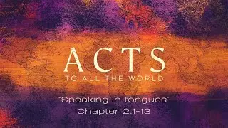 2025-11-02 Speaking In Tongues (Pastor Rob McNutt)