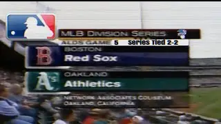 2003 ALDS Game 5 Red Sox vs Athletics.