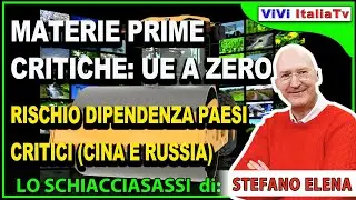 Materie prime critiche, l’Ue conferma la sua debolezza strategica