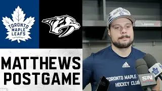Auston Matthews | Post Game @ Nashville Predators | December 20, 2025