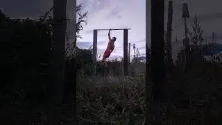 Подтягивание  на одной лесенкой - ПОПЫТКА 