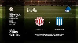 FIRMAT F.B.C. VS C.A. ARGENTINO | LIGA DEPORTIVA DEL SUR - EN VIVO