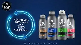 Bold Zero - Pakistan&rsquo;s first Continuous Perfume Body Spray with Zero Harmful Gases