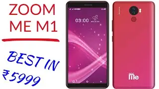 Zoom ME M1 Smartphone unboxing || Best android under 6000-7000 #AVKTech