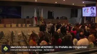 Mem&oacute;ria Viva - Gualter Monteiro - Ex-Prefeito de Congonhas