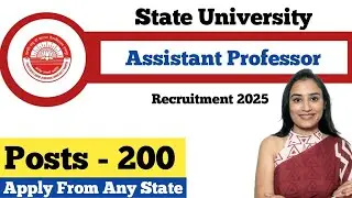 Assistant Professor Vacancy | 200 Assistant Professor Vacancy | UP Assistant Professor Vacancy