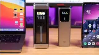 Внешний аккумулятор Cuktech 20 и Cuktech 10 емкостью 25000 мАч и мощностью 140 Вт. Супермгновенная зарядка!