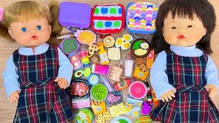 ANI y ONA 🥘Como preparar las LONCHERAS para el COLEGIO🏫 de toda la semana y aprender vocabulario