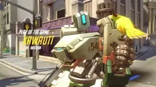 Overwatch PC BETA - Bastion Kill Streak (980ti SLI)