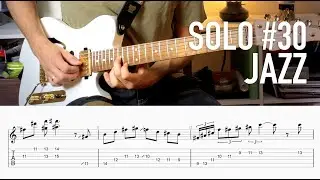 GUITAR SOLO #30 - Jazz [Tabs]