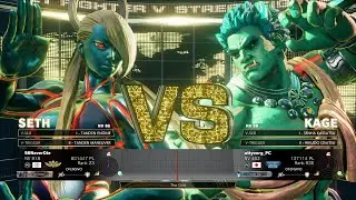 SFV Champion Edition 🔥 Oil King (SETH) Vs uttyverg (KAGE) 🔥 Online Match's 03-24-2023