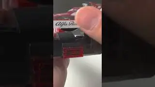 Давайте наклеим наклейки на CADA F1 Alfa Romeo