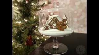 Holiday Gingerbread Display