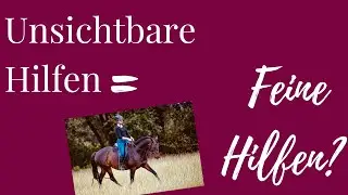 Unsichtbare Hilfen = feine Hilfen?