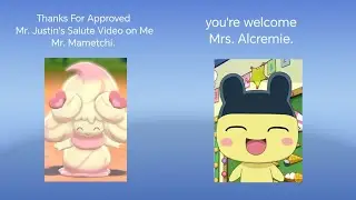 My 13th Approval on @JustinTheBen10Superhero's Salute on Alcremie From Pokemon Sword and Shield
