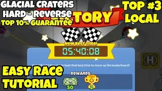 Ледниковые кратеры | Bloons TD 6 (BTD6) Лёгкое руководство/руководство по гонке (для мобильных устройств; без микроконтроллера; без MK)