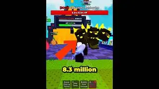 Босс получил усиление&hellip; Теперь он слишком OP в Plants vs Brainrots #roblox #plantsvsbrainrots