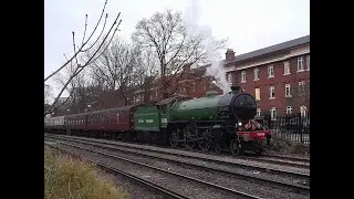 61306 Mayflower steaming around the London Suburbs with the Santa Steam Express on the 20/12/2021.